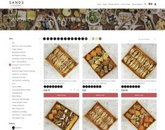 Sands Catering ordering platform preview